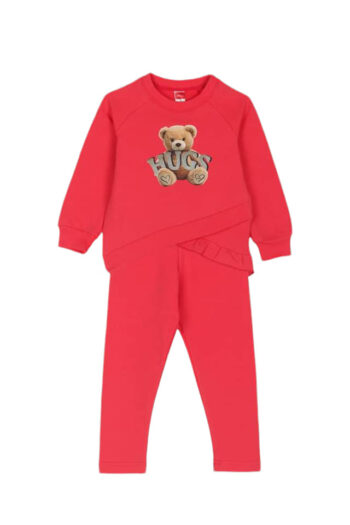 Σετ φούτερ με κολάν 2461114 κοραλλί - Image 1