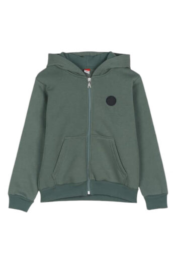 Ζακέτα φούτερ 2464201 χακί χρώμα - Image 1