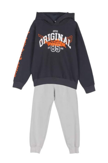 Σετ φόρμα φούτερ με κουκούλα 2464106 αντράκι-γκρι - Image 1