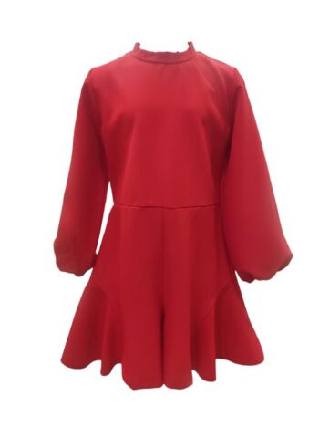 Ολόσωμο σορτς σε ροζ και κόκκινο χρώμα - Image 2