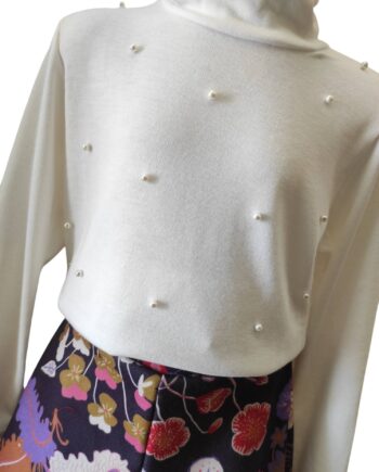 Σορτς εμπριμέ μωβ χρώμα. - Image 11