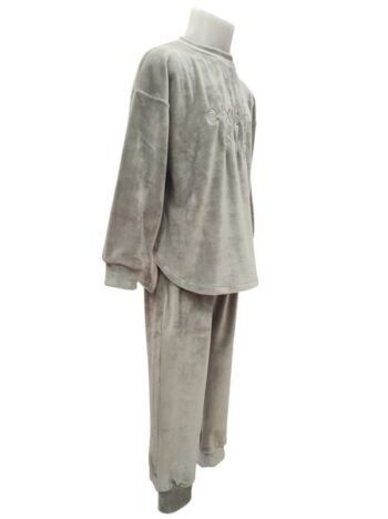 Σετ βελούδο γκρι χρώμα - Image 2