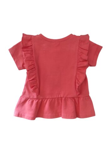 Σετ Κολάν με Μπλουζάκι Πορτοκαλί 2τμχ - Image 2