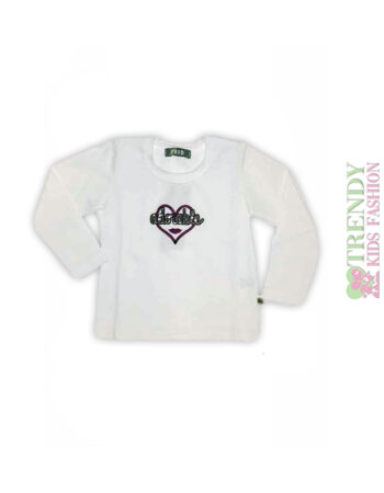 Μπλούζα εκρού "Heart" - Image 1