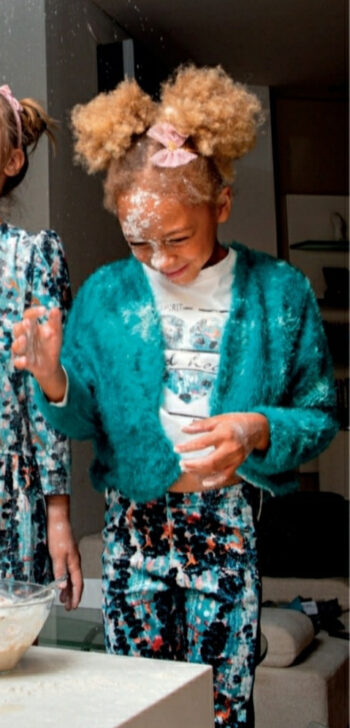 Ζακέτα μπολερό πετρόλ χωρίς κουμπιά - Image 2