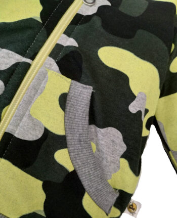 Ζακέτα army φούτερ 71515 - Image 2