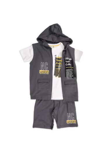 ΣΕΤ ΤΡΙΩΝ ΤΕΜΑΧΙΩΝ ΜΕ ΓΙΛΕΚΟ 100%COTTON 34-8044 - Image 2