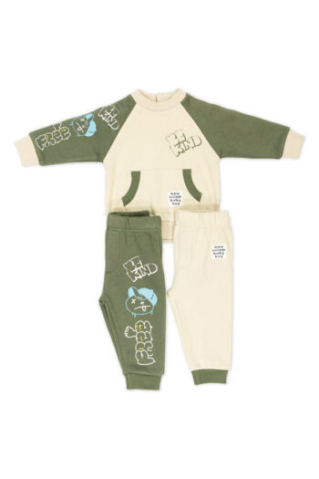 Φόρμα φούτερ 3 τεμ. με 2 παντελόνια 8812 - Image 1