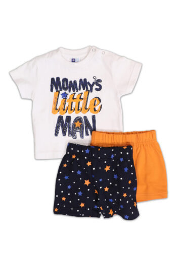 ΣΕΤ 3τεμ. ΜΕ 2 ΒΕΡΜΟΥΔΕΣ 100% COTTON 34-8818 - Image 1