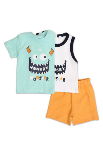 ΣΕΤ 3τεμ. ΜΕ ΔΥΟ ΜΠΛΟΥΖΕΣ 100%COTTON 34-8820 - Image 1