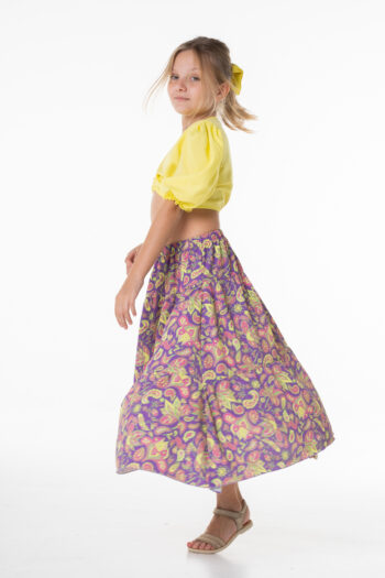 Σετ τοπάκι με μακριά εμπριμέ φουσάτα - Image 6