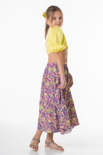 Σετ τοπάκι με μακριά εμπριμέ φουσάτα - Image 7