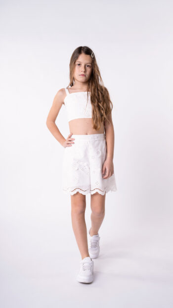 Σετ κροπτοπ με σορτς κιπούρ - Image 1