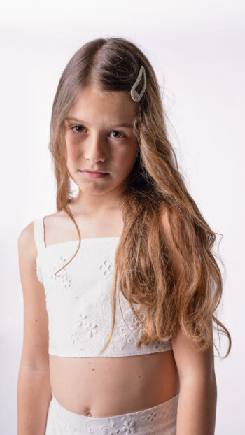 Σετ κροπτοπ με σορτς κιπούρ - Image 3