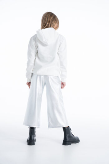 Σετ φούτερ με δερμάτινο παντελόνι 3/4 - Image 2