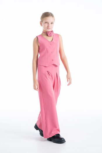 Σετ γιλέκο και παντελόνι Ροζ-λιλά - Image 2