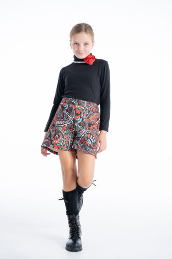 Σορτς εμπριμέ κόκκινο χρώμα - Image 8