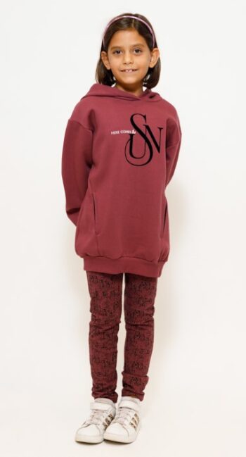 Σετ με κολάν φούτερ 45-8435 - Image 2