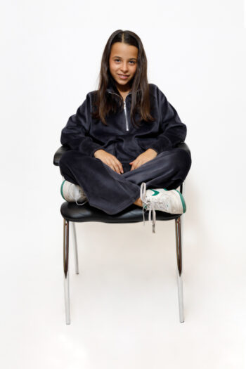 Σετ φόρμα με παντελόνι βελούδο 45-8446 - Image 4