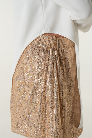 Σετ πουκαμίσα με κρόσσια παγιετα και φούστα με παγιετες - Image 9