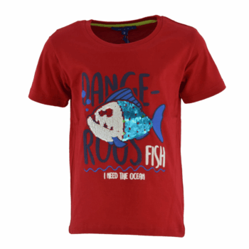 Παιδική Μπλούζα New College - Κόκκινο - Image 1