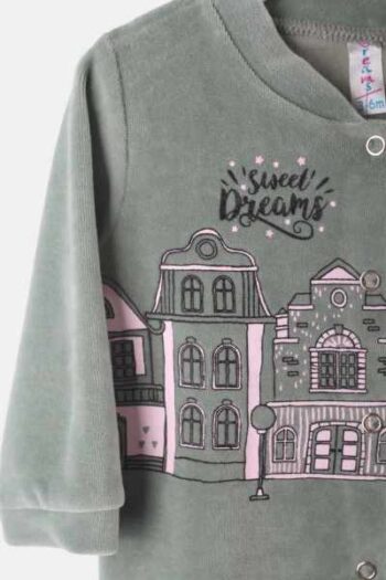 Βρεφικό Φορμάκι Βελουτέ χακί 2371202 - Image 2