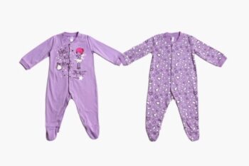 Σετ 2 Φορμάκια Μακρυμάνικα Λιλά - Image 1