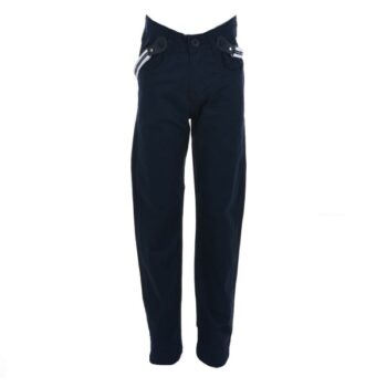 Παντελόνι cinos με τιράντες 97%cot-3%elas - Image 1