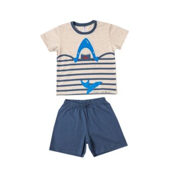 ΠΥΖΑΜΑ ΜΠΕΖ ΜΕ ΤΥΠΩΜΑ ΡΙΓΕΣ -DREAMS - Image 1