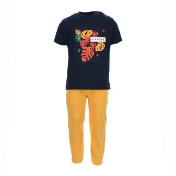 Σετ μπλούζα με σχέδιο και παντελόνι φόρμας 33-8211 - Image 1