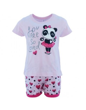 Πιτζάμα Καλοκαιρινή για Κορίτσι Ροζ - Image 1