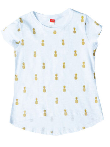 Μπλούζα Κοντομάνικη Λευκή 13892 - Image 1