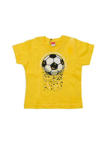 Σετ 2 Παιδικά T-shirts για Αγόρι Κίτρινο/Μπλε - Image 2