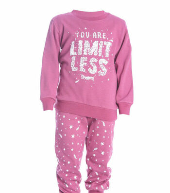 ΠΥΖΑΜΑ ΜΠΛΕ ΜΕ ΤΥΠΩΜΑ ΠΟΥ ΦΩΣΦΟΡΙΖΕΙ ΣΤΟ ΣΚΟΤΑΔΙ-DREAMS 2271153 - Image 2