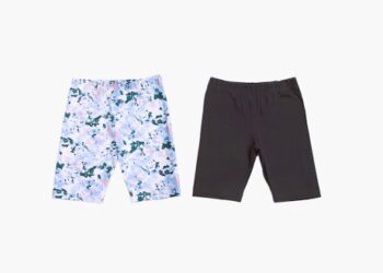 Σετ 2 Παιδικά Κολάν Κοντά Μπλε - Image 1