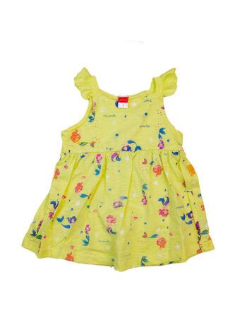 Φόρεμα Αμάνικο Κίτρινο - Image 1