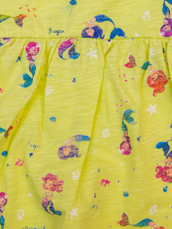 Φόρεμα Αμάνικο Κίτρινο - Image 3