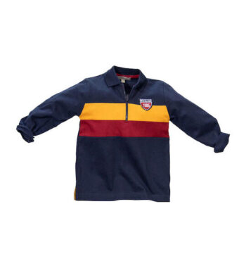 Μπλούζα με γιακά και φερμουάρ - Image 1