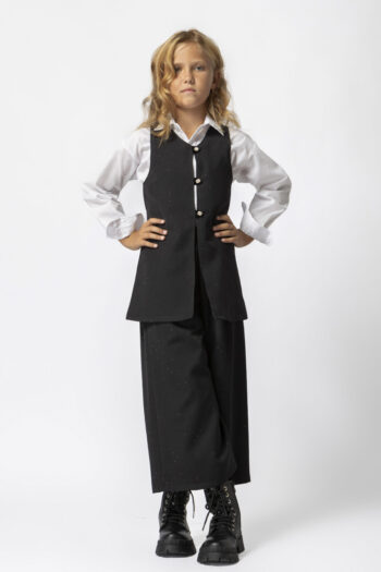 Σετ τουνικ με σορτς με στρας - Image 4