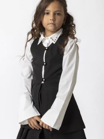 Σετ τουνικ με σορτς με στρας - Image 2