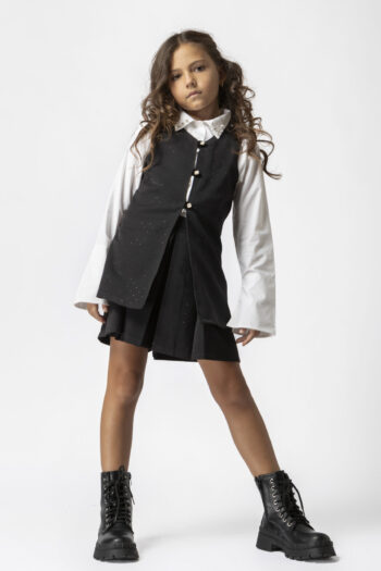 Σετ τουνικ με σορτς με στρας - Image 1