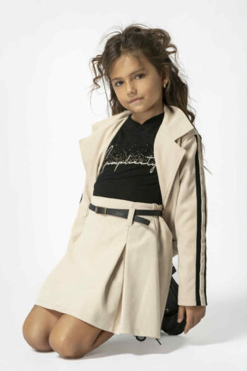 Φούστα με πιέτες και  ζωνάκι - Image 2