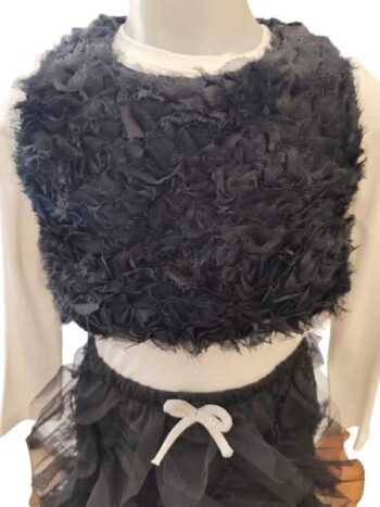 Σετ 3τεμ. φούστα τοπ και μπλουζάκι - Image 5