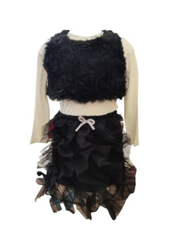 Σετ 3τεμ. φούστα τοπ και μπλουζάκι - Image 2