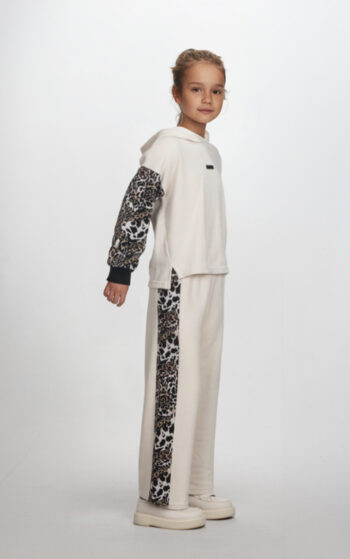 Πλεκτο ριπ σετ εκρού - Image 1