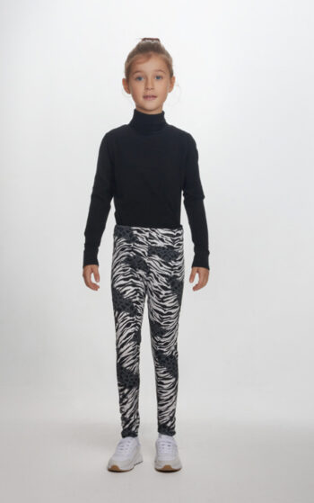 Σετ 2 κολλάν Animal print γκρι - Image 2