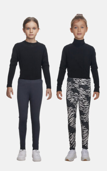 Σετ 2 κολλάν Animal print γκρι - Image 1