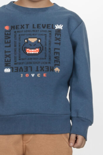 Φόρμα φούτερ Next Level μπλε-γκρι - Image 2