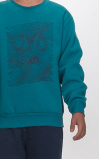 Φόρμα φούτερ Πετρόλ - Image 2