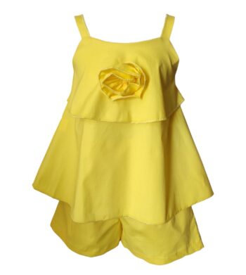 Σετ σε 4 χρώματα με αεράτο crop top και σορτς - Image 4